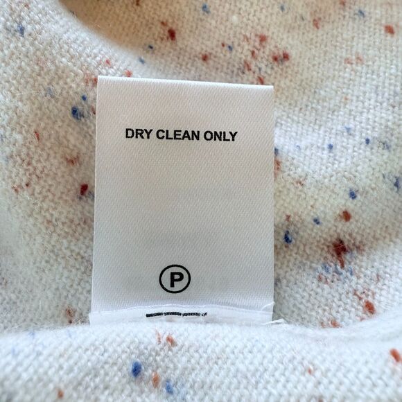 NWT Revolve One Gray Day Sloan 100% Cashmere Cardigan in Red & Blue Speckle Sz S - Picture 8 of 11